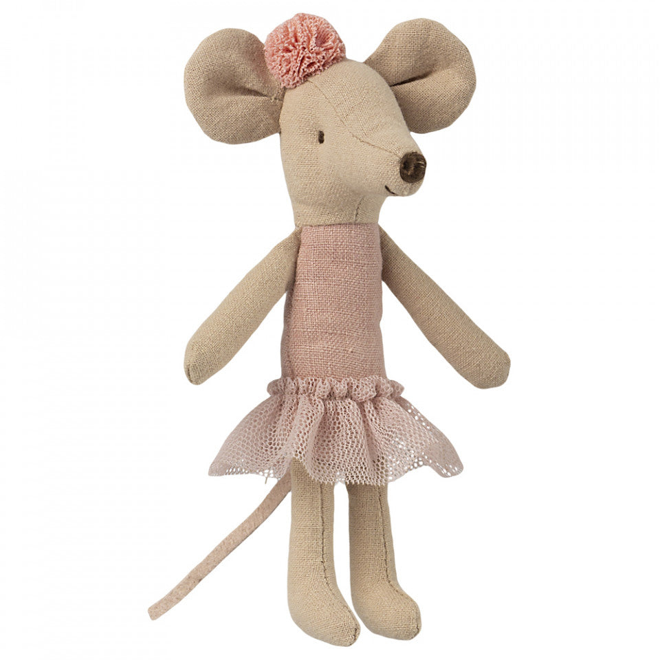 Maileg Storesøster Ballerinamus Rosa