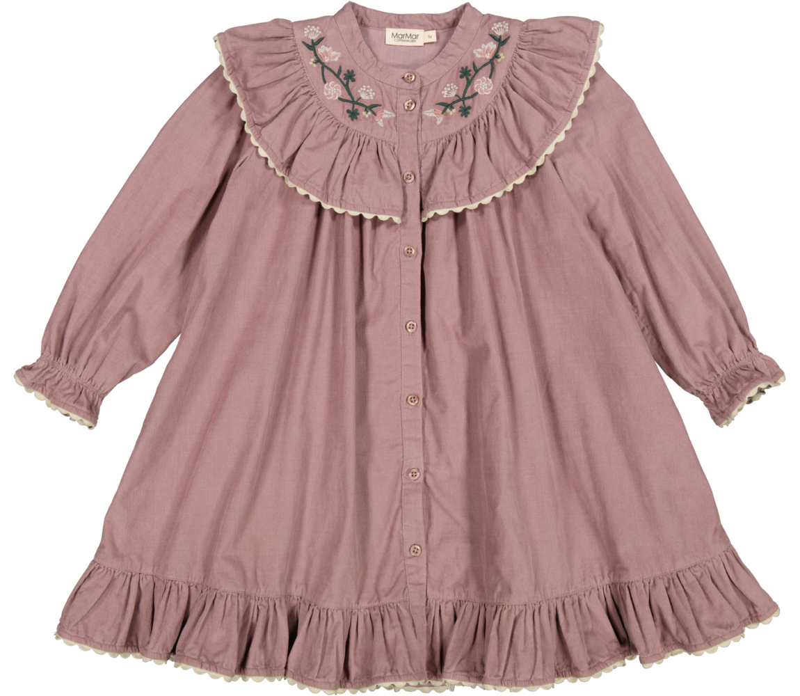 Marmar Dalina Fine Cord Dress Dusty Mauve 92 Cm     år