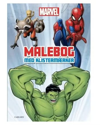 Marvel Malebog Lyseblå