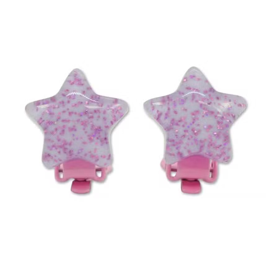 Milk Soda Clips øreringe Candy Stjerne Lilla