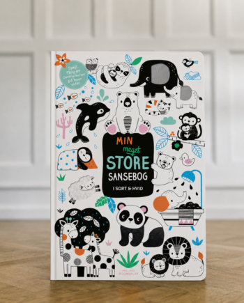 Min Meget Store Sansebog   Sort   Hvid