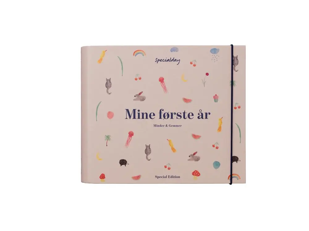 Mine Første år Minder Og Gemmer Rosa