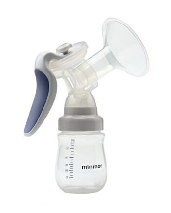 Mininor  Manuel Brystpumpe  Hvid Transparent
