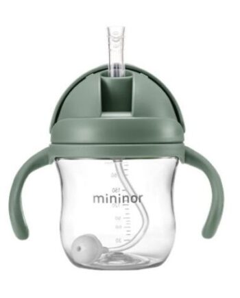 Mininor  Sugerørskop Drypfri  220 Ml  Sage