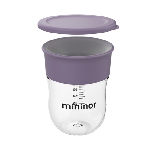 Mininor Training Cup 220 Ml Lilac Flower