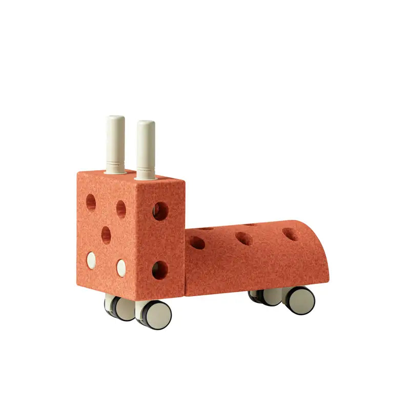 Modu Tiny Ride Burnt Orange Dusty Green
