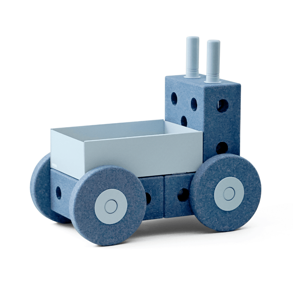 Modu  - -  Gåvogn Deep Blue Sky Blue