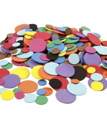 Mosgummi Cirkler Multi Farver 300 Stk