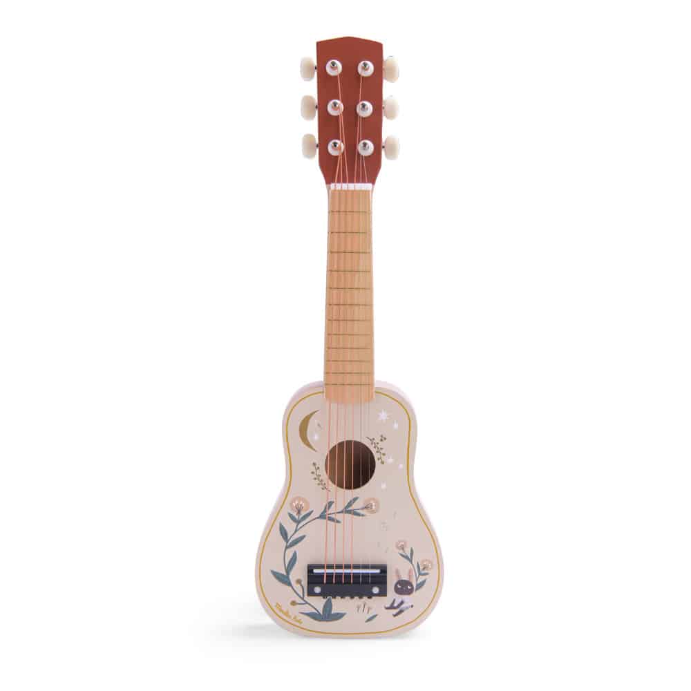 Moulin Roty Børneguitar Lyserød Après La Pluie