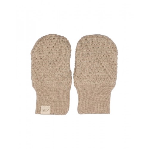 Mp Oslo Luffer  100  Uld   Bomuldsfor  Oeko-texâ  Beige Melange  -4y