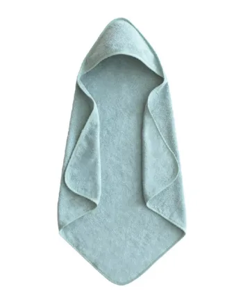 Mushie Hættehåndklæde Sea Mist