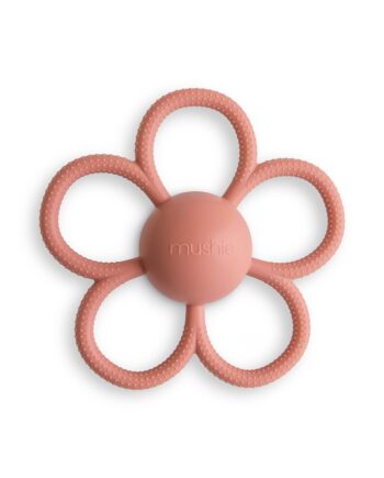 Mushie Rattle Teether Daisy