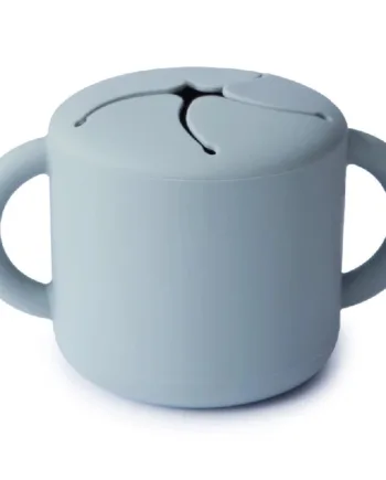 Mushie Snack Cup Powder Blue
