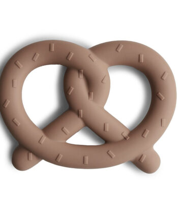 Mushie Teether Pretzel Natural