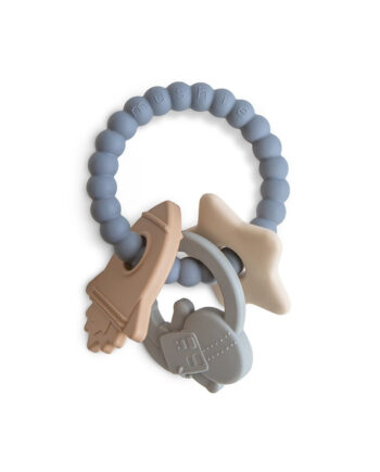 Mushie Teething Ring Space