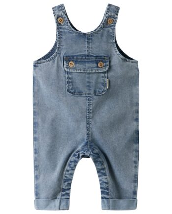 Name It Ben Baggy Denim Overall Medium Blue Denim 50 Cm