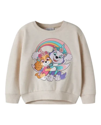Name It Jemma Paw Sweatshirt Peyote Melange 104