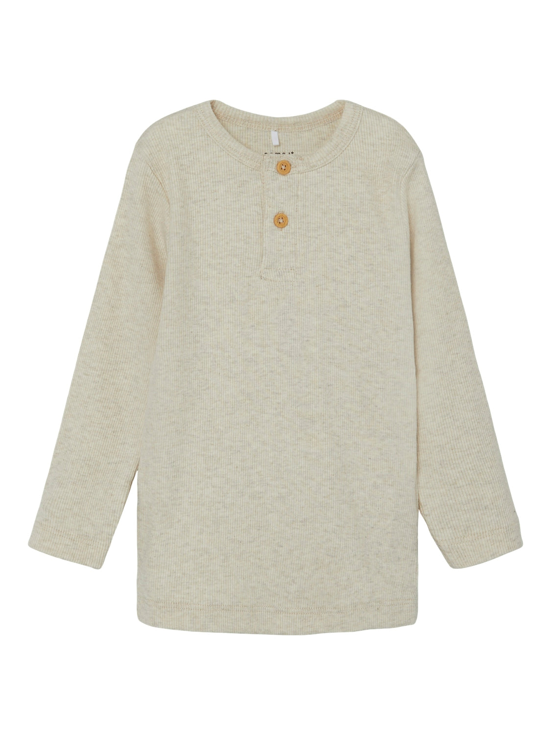 Name It Kab Ls Shirt Noos Peyote Melange 86 Cm