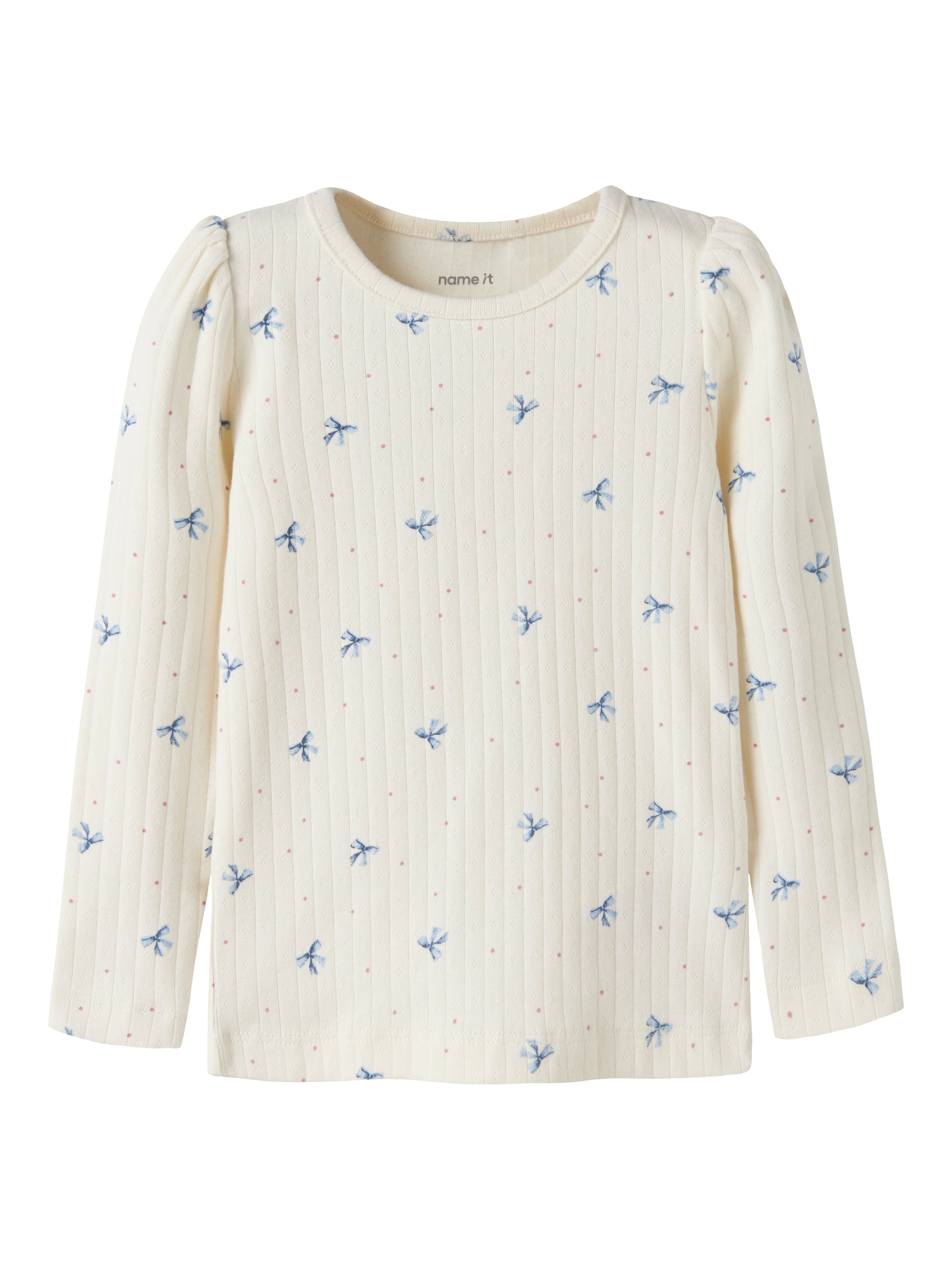 Name It Kathlen Ls Slim Top Antique White 92 Cm