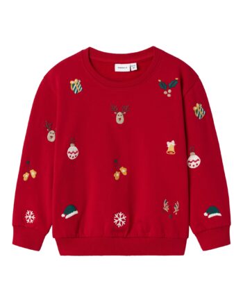 Name It Kringle Sweat Shirt Jester Red 86 Cm