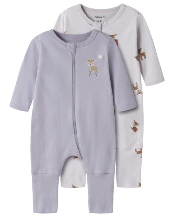 Name It Nightsuit   Pak Deer Lilac Marble 50 Cm