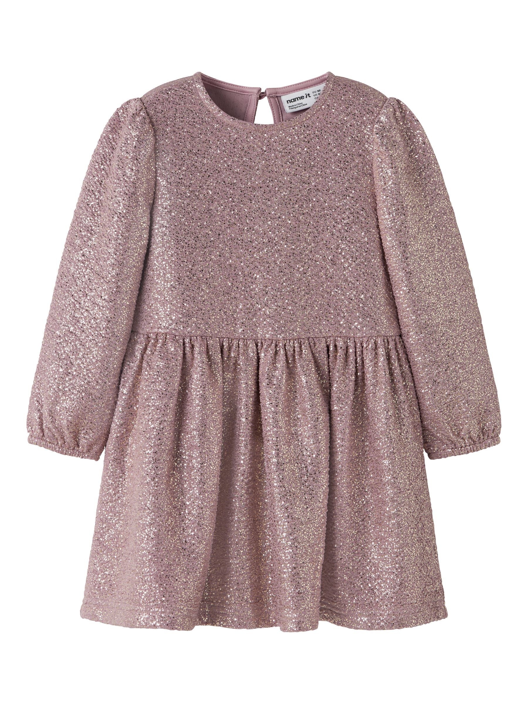 Name It Rditsa Ls Dress Keepsake Lilac 92 Cm