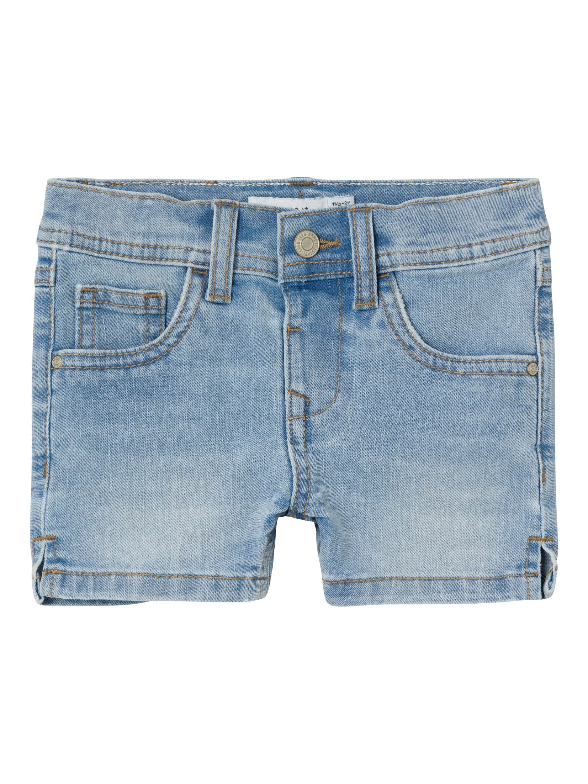 Name It Salli Denim Shorts Light Blue Denim 80 Cm