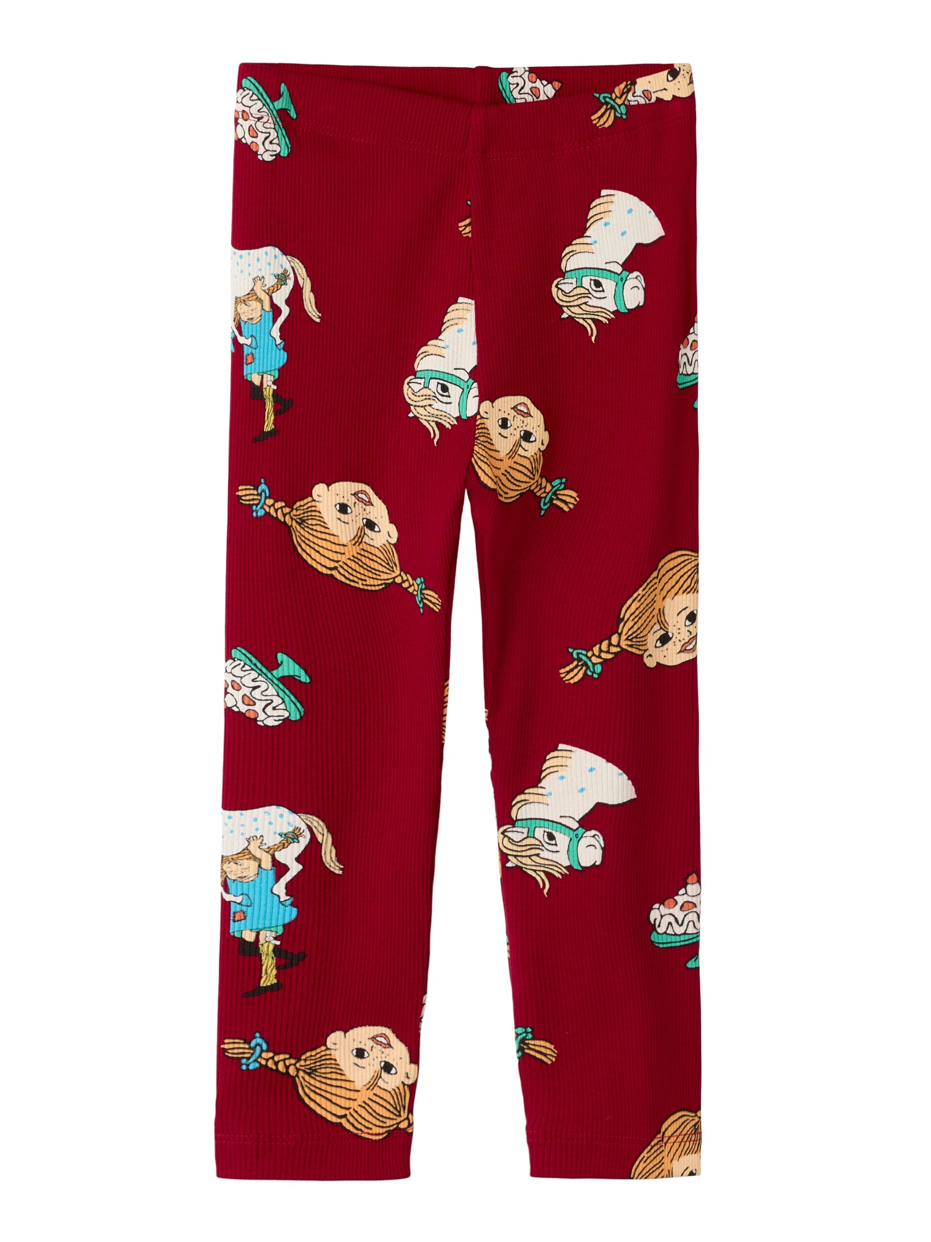 Name It Soca Pippi Legging Urban Red 86 Cm