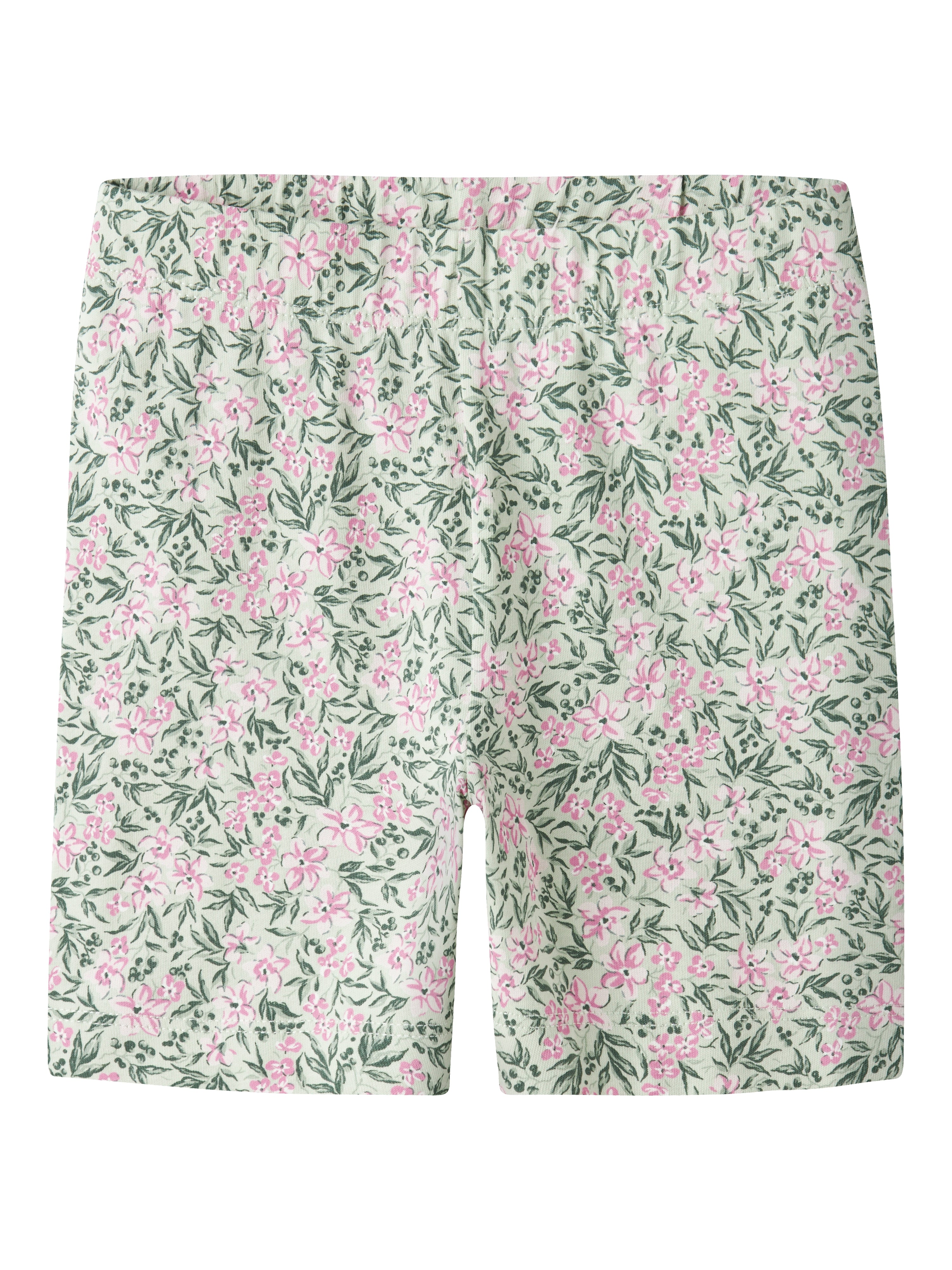 Name It Vayo Short Leggings Pale Aqua Pink Flowers 92 Cm