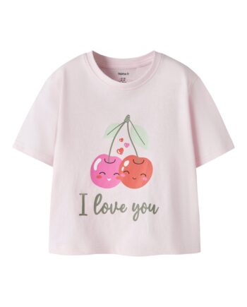 Name It Vilinse Ss Short Top Cradle Pink 92 Cm