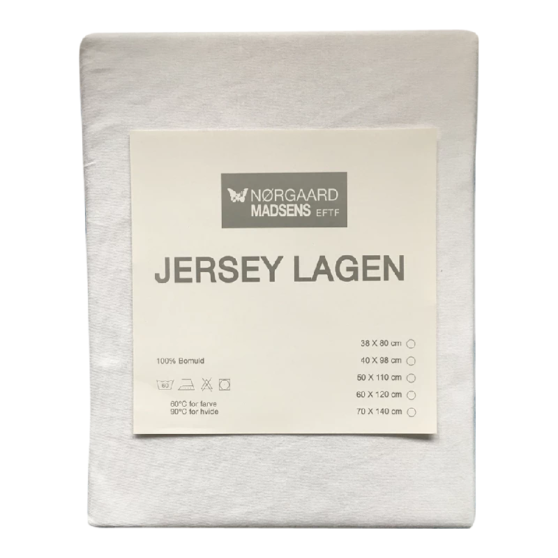 Nm Jersey Lagen Str  70x160 Cm  Hvid
