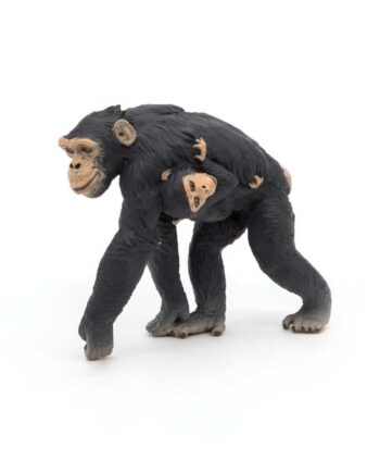 Papo Figur Chimpanse Med Unge
