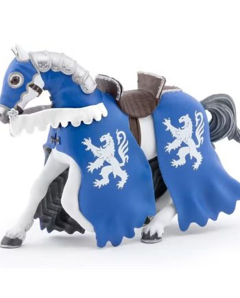 Papo Figur Hest Blå Løve