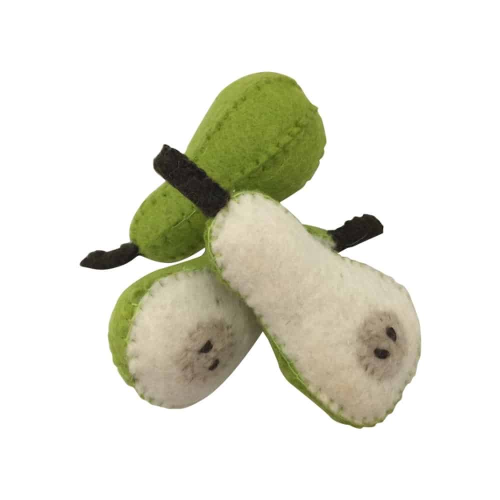 Papoose Toys Legemad Pære Filt