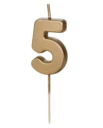 Partydeco Tallys Guld