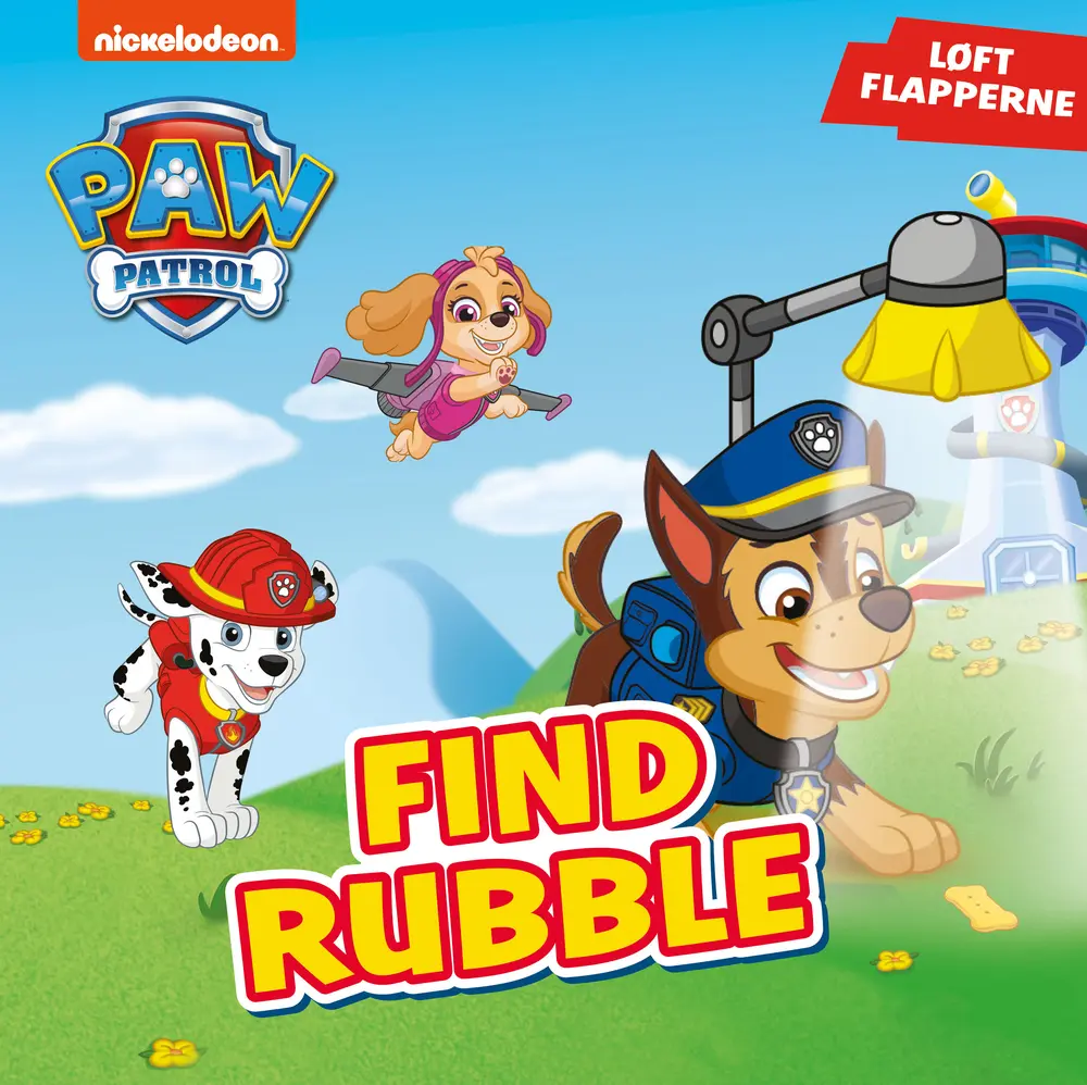 Paw Patrol Find Rubble Løft Flapperne