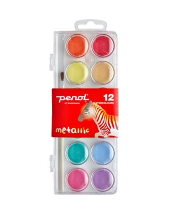 Penol Vandfarver Metallisk 12 Farver