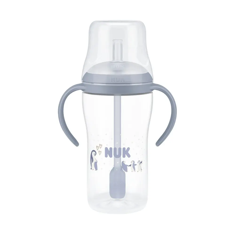 Perfect Match Learner Bottle Straw 260 Ml  Penguin