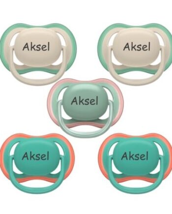 Philips Avent Ultra Air  Str      -18 Mdr    Symmetrisk Silikone  Sutter Med Navn    -pak