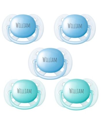 Philips Avent Ultra Soft  Str      -  Mdr  Symmetrisk Silikone  Sutter Med Navn   -pak