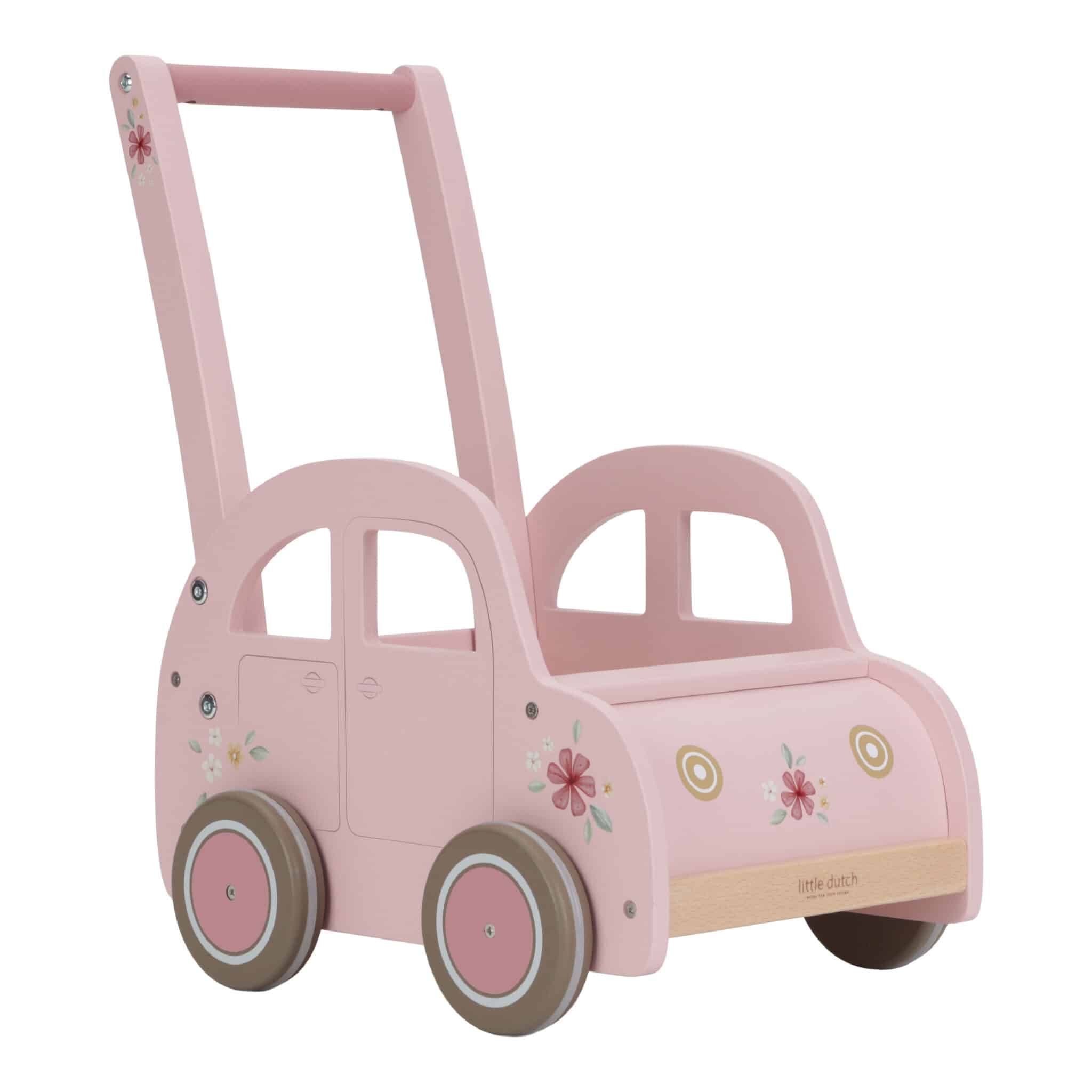 Pink Gåvogn Little Dutch
