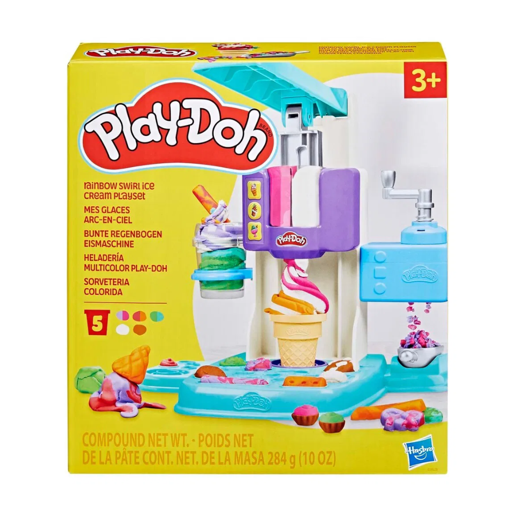 Play-doh Regnbue Swirl Is Legesæt