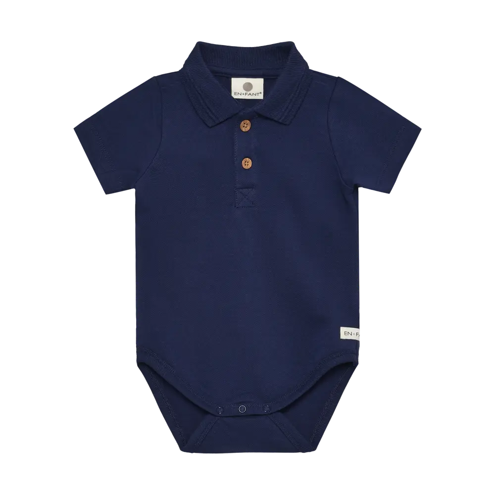 Polo Kortærmet Body Medieval Blue 62