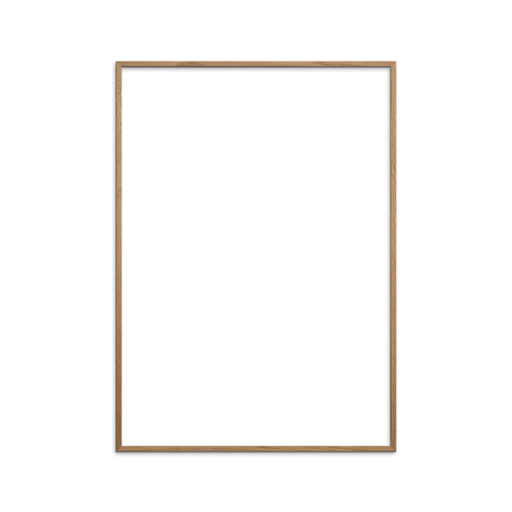 Ramme Egetræ 50x70