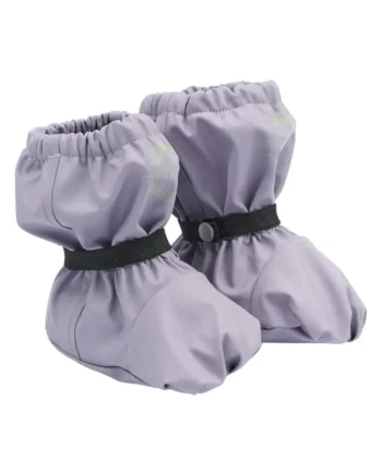Regnovertræks Footies Pu    Fleece Lavender Gray 80