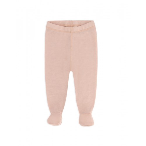 Retro Sparkebuks Med Fod Til Baby 100 økologisk Merino Uld Rose Melange 62