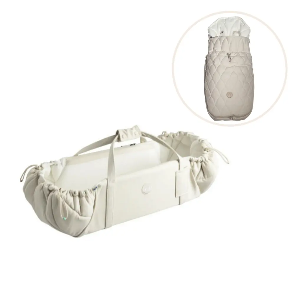 Sleepcarrier   Og Kørepose Oat Beige