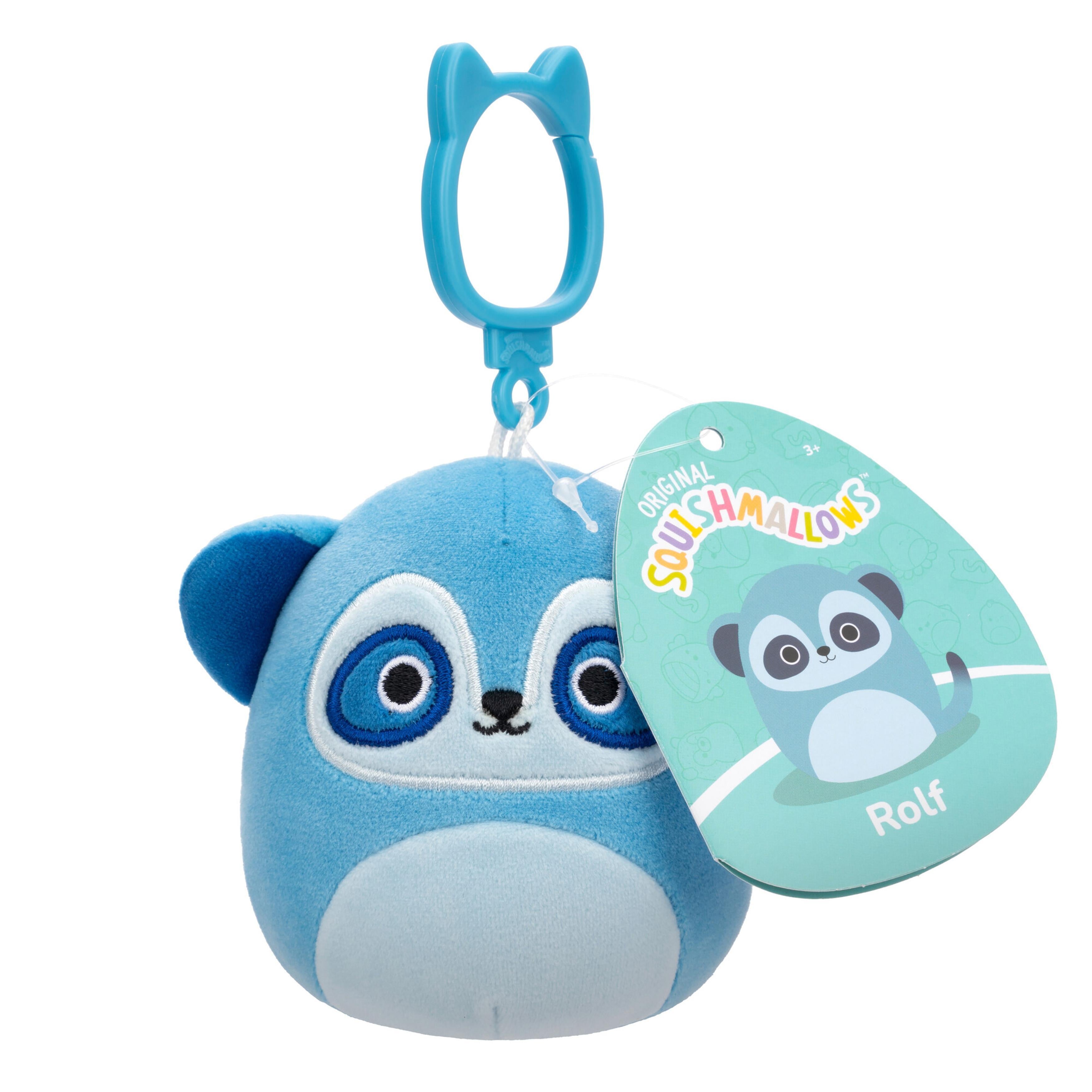 Squishmallows Clip On Rolf Meerkat