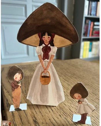 Tall Hat Tales Brun Svampemor Med Børn