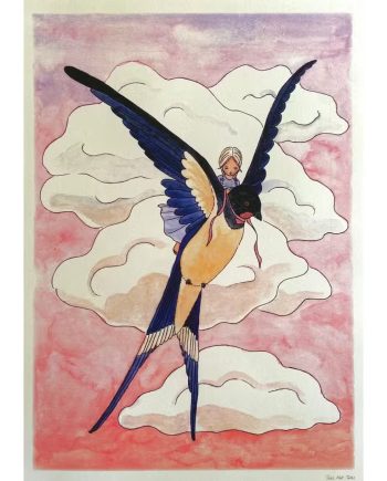 Tall Hat Tales Plakat Tommelise A3